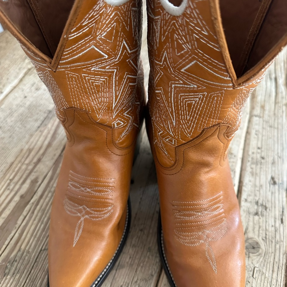 Miron Crosby Cleo boots in sienna - Picture 2 of 4